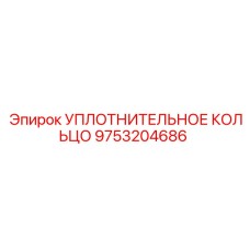 9753204686 УПЛОТНИТЕЛЬНОЕ КОЛЬЦО Epiroc
