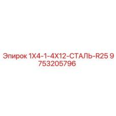 9753205796 1X4-1-4X12-СТАЛЬ-R25 Epiroc