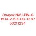 9753213234 NWJ-PIN-X-BOX-2-5-8-OD-12 Epiroc
