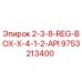 9753213400 2-3-8-REG-BOX-X-4-1-2-API Epiroc