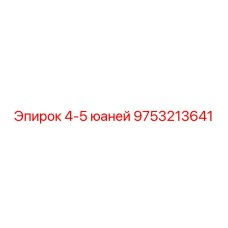 9753213641 4-5 юаней Epiroc