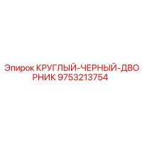 9753213754 КРУГЛЫЙ-ЧЕРНЫЙ-ДВОРНИК Epiroc