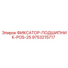 9753215717 ФИКСАТОР-ПОДШИПНИК-POS-25 Epiroc