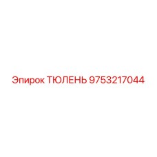 9753217044 ТЮЛЕНЬ Epiroc