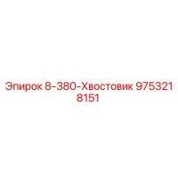9753218151 8-380-Хвостовик Epiroc