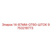 9753218773 14-87ММ-GT60-ШТОК Epiroc