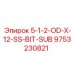9753230821 5-1-2-OD-X-12-SS-BIT-SUB Epiroc