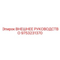 9753231370 ВНЕШНЕЕ РУКОВОДСТВО Epiroc