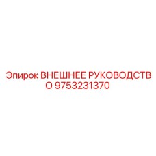 9753231370 ВНЕШНЕЕ РУКОВОДСТВО Epiroc