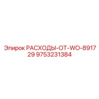 9753231384 РАСХОДЫ-ОТ-WO-891729 Epiroc