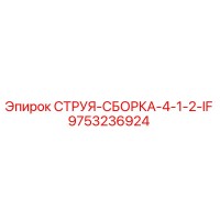 9753236924 СТРУЯ-СБОРКА-4-1-2-IF Epiroc