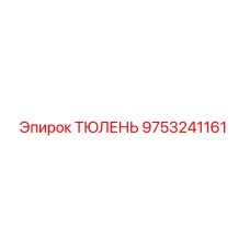 9753241161 ТЮЛЕНЬ Epiroc