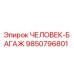 9850796801 ЧЕЛОВЕК-БАГАЖ - Epiroc