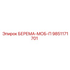 9851171701 БЕРЕМА-МОБ-П Epiroc