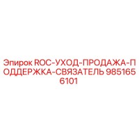 9851656101 ROC-УХОД-ПРОДАЖА-ПОДДЕРЖКА-СВЯЗАТЕЛЬ Epiroc