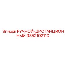 9852192110 РУЧНОЙ-ДИСТАНЦИОННЫЙ Epiroc