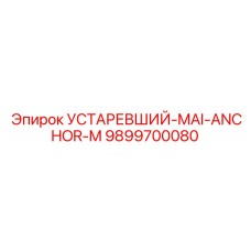 9899700080 УСТАРЕВШИЙ-MAI-ANCHOR-M Epiroc