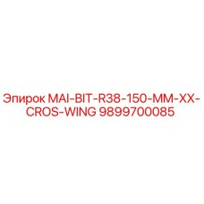 9899700085 MAI-BIT-R38-150-MM-XX-CROS-WING Epiroc