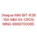 9899700085 MAI-BIT-R38-150-MM-XX-CROS-WING Epiroc