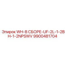 9900481704 WH-В СБОРЕ-UF-2L-1-2BH-1-2NPSWV Epiroc
