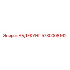 5730008162 АБДЕКУНГ Epiroc