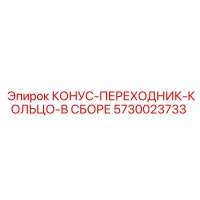 5730023733 КОНУС-ПЕРЕХОДНИК-КОЛЬЦО-В СБОРЕ Epiroc