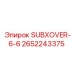 2652243375 SUBXOVER-6-6 Epiroc