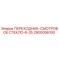 2900056100 ПЕРЕХОДНИК-СМОТРОВОЕ СТЕКЛО-R-25 | Epiroc