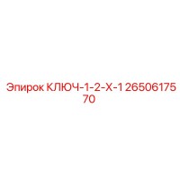 2650617570 КЛЮЧ-1-2-Х-1 Эпирок