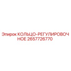 2657726770 КОЛЬЦО-РЕГУЛИРОВОЧНОЕ Epiroc