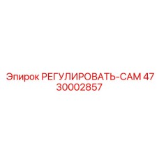 4730002857 РЕГУЛИРОВАТЬ-CAM Эпирок