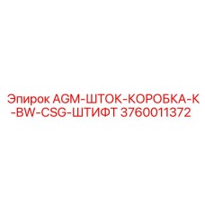 3760011372 AGM-ШТОК-КОРОБКА-К-BW-CSG-ШТИФТ Epiroc