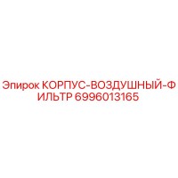 6996013165 КОРПУС-ВОЗДУШНЫЙ-ФИЛЬТР Epiroc