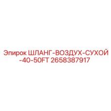 2658387917 ШЛАНГ-ВОЗДУХ-СУХОЙ-40-50FT Epiroc