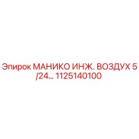 1125140100 МАНИКО ИНЖ. ВОЗДУХ 5/24… Epiroc