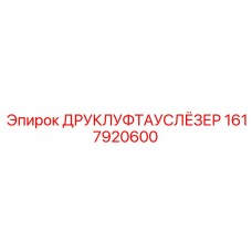 1617920600 ДРУКЛУФТАУСЛЁЗЕР (Epiroc)