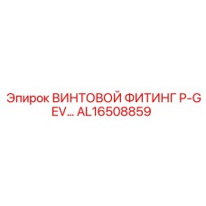 AL16508859 ВИНТОВОЙ ФИТИНГ P-GEV Epiroc