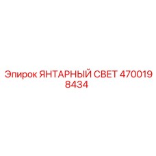 4700198434 ЯНТАРНЫЙ СВЕТ - Epiroc
