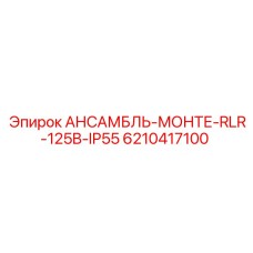 6210417100 АНСАМБЛЬ-МОНТЕ-RLR-125B-IP55 Epiroc