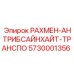 5730001356 РАХМЕН-АНТРИБСАЙНХАЙТ-ТРАНСПО (Epiroc)