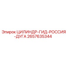2657635344 ЦИЛИНДР-ГИД-РОССИЯ-ДУГА Epiroc