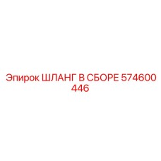ШЛАНГ В СБОРЕ 574600446 Epiroc