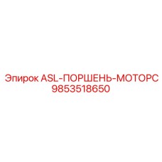 Фото поршня ASL-ПОРШЕНЬ-МОТОРС 9853518650 для бурового оборудования