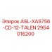 Оригинальный компонент 2954016200 ASL-XAS756-CD-12-TALEN Epiroc