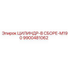 9900481062 ЦИЛИНДР-В СБОРЕ-M190 Epiroc