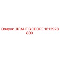 1613978800 ШЛАНГ В СБОРЕ Epiroc