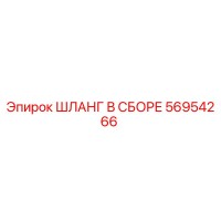 56954266 ШЛАНГ В СБОРЕ Эпирок
