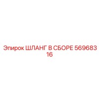 56968316 ШЛАНГ В СБОРЕ Эпирок