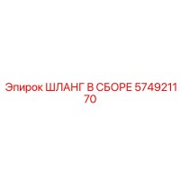 574921170 ШЛАНГ В СБОРЕ Epiroc