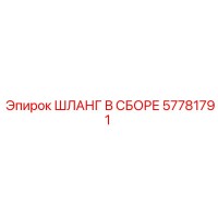 57781791 ШЛАНГ В СБОРЕ Epiroc